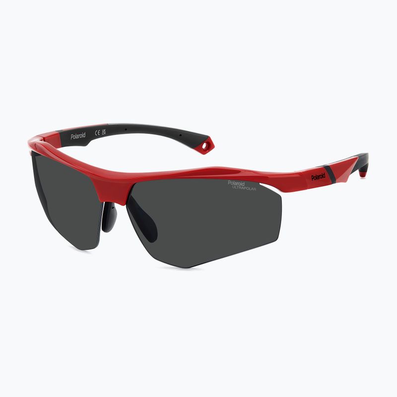 Sunglasses Polaroid PLD 7055/S red/grey polarized high contrast 2