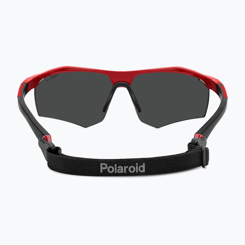Sunglasses Polaroid PLD 7055/S red/grey polarized high contrast 5