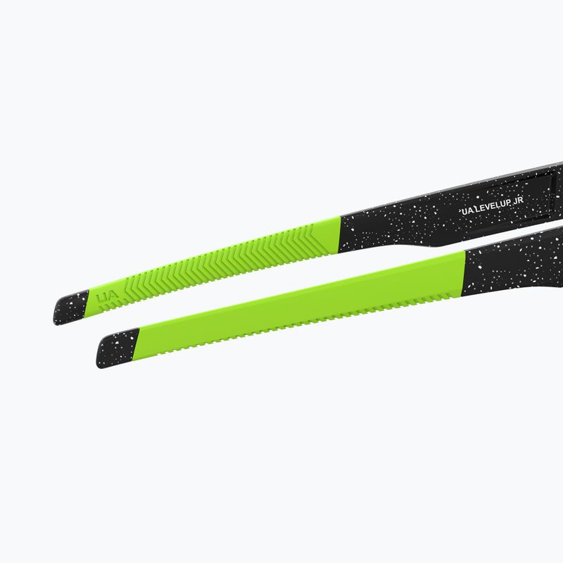 Under Armour Levelup Jr S3 pattern black white/green multilayer children's sunglasses 8