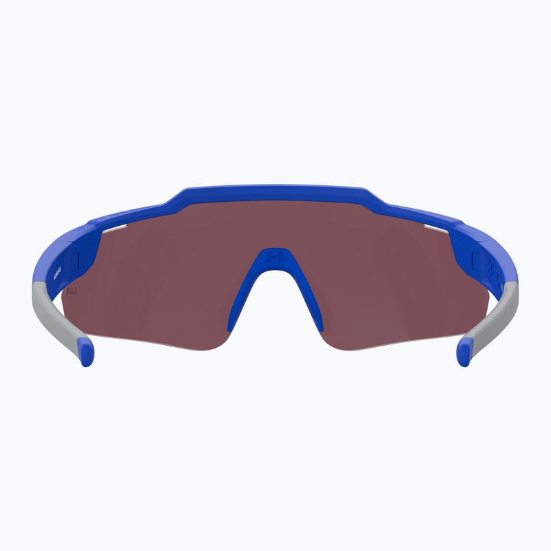 Under Armour Levelup Jr S3 matte blue grey/infrared children's sunglasses 4