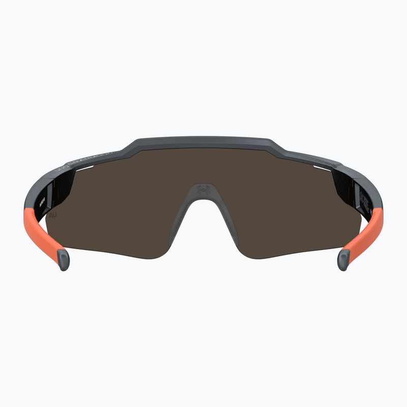 Under Armour Levelup Jr S3 metalized grey/gold mirror children's sunglasses 4