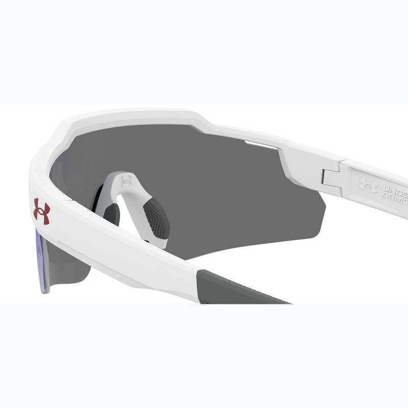 Under Armour Levelup Jr S3 matte white blue/blue multilayer children's sunglasses 6