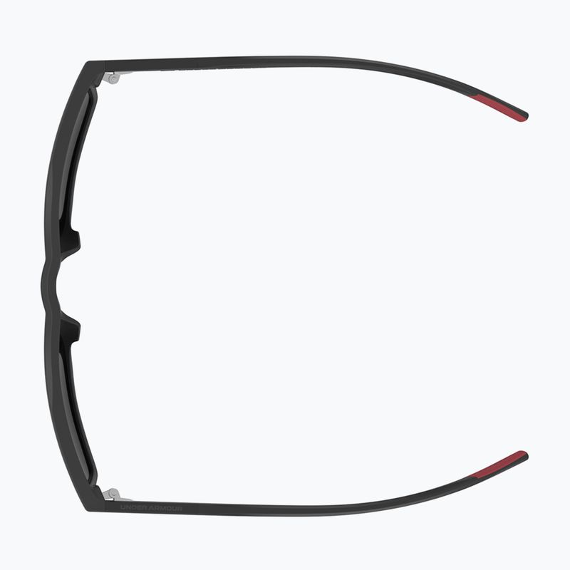 Under Armour Acetech S3 matte black red/grey infrared sunglasses 5
