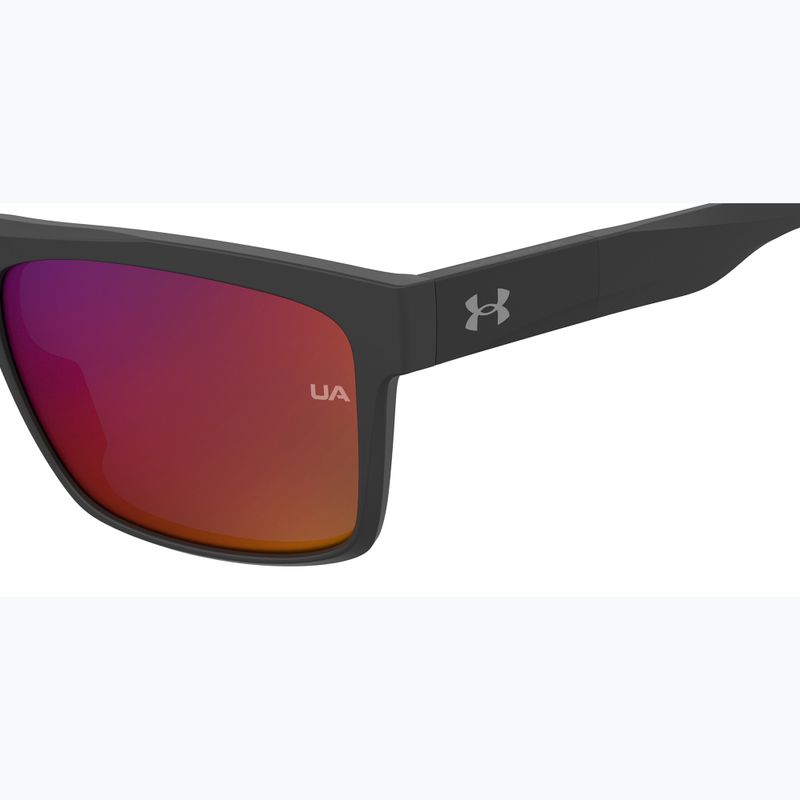 Under Armour Acetech S3 matte black red/grey infrared sunglasses 7