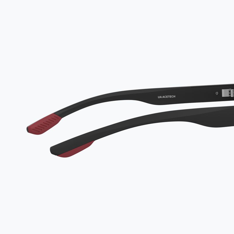 Under Armour Acetech S3 matte black red/grey infrared sunglasses 8