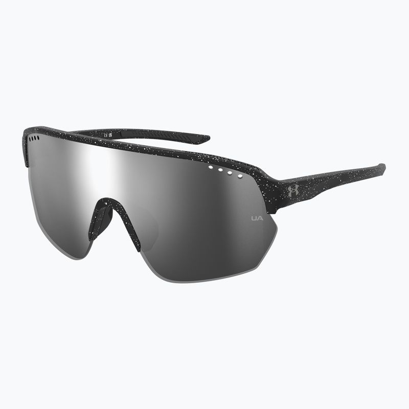 Under Armour Gamedat II/G S3 pattern black white/silver mirror sunglasses 2