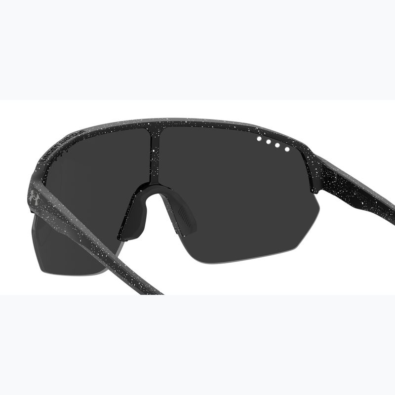 Under Armour Gamedat II/G S3 pattern black white/silver mirror sunglasses 6