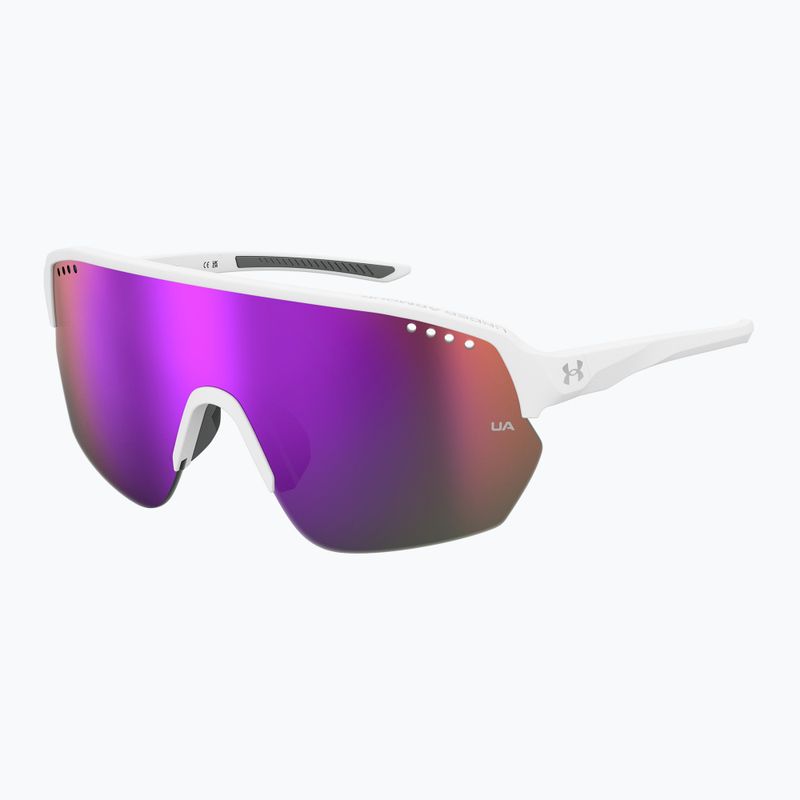 Under Armour Gamedat II/G S3 matte white/pink mirror sunglasses 2