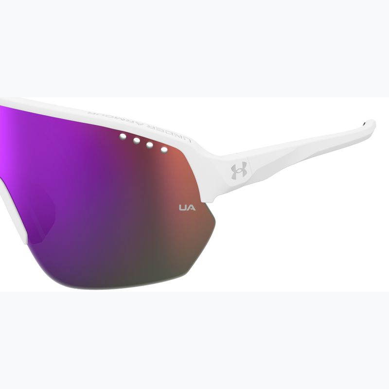 Under Armour Gamedat II/G S3 matte white/pink mirror sunglasses 7