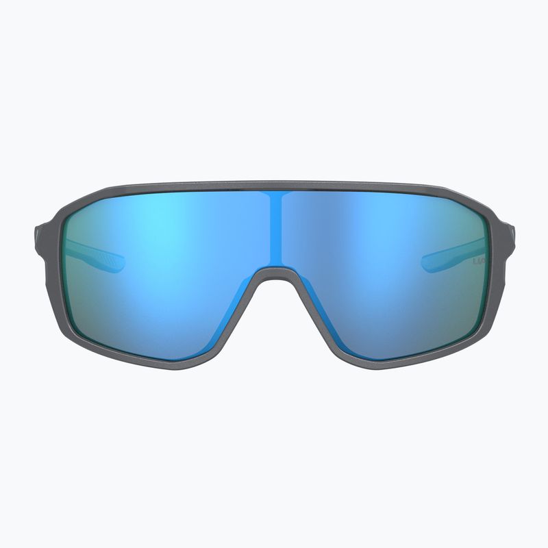 Under Armour Gameday Jr S3 metalized grey/blue multilayer children's sunglasses 3