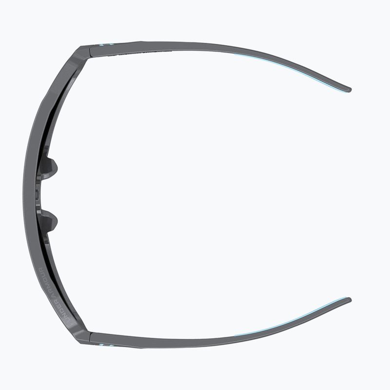 Under Armour Gameday Jr S3 metalized grey/blue multilayer children's sunglasses 5