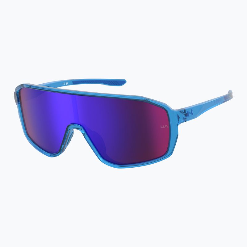 Under Armour Gameday Jr S3 blue crystal/infrared children's sunglasses 2