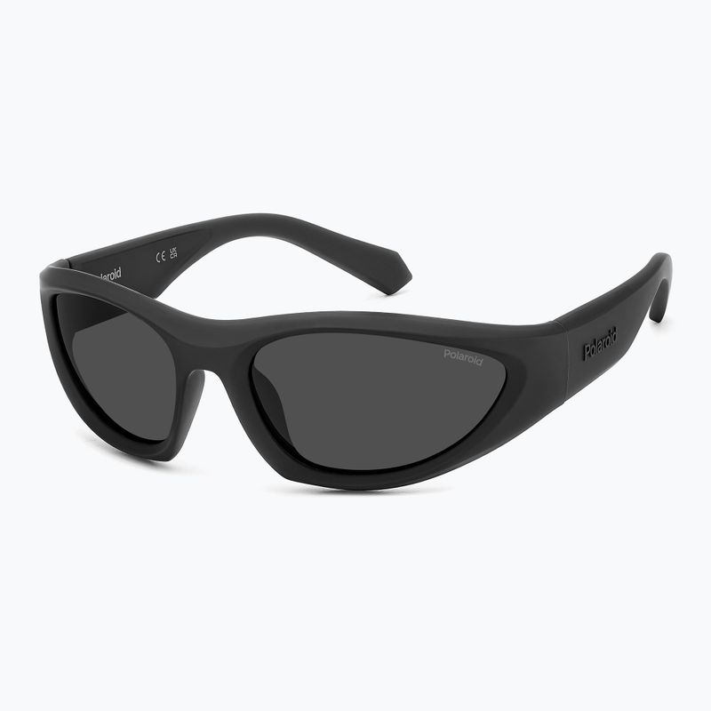 Polaroid PLD 2165/S matte black/grey polarised sunglasses 2