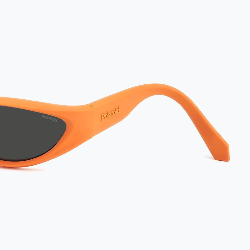 Polaroid PLD 2165/S matte orange/grey polarised sunglasses 6