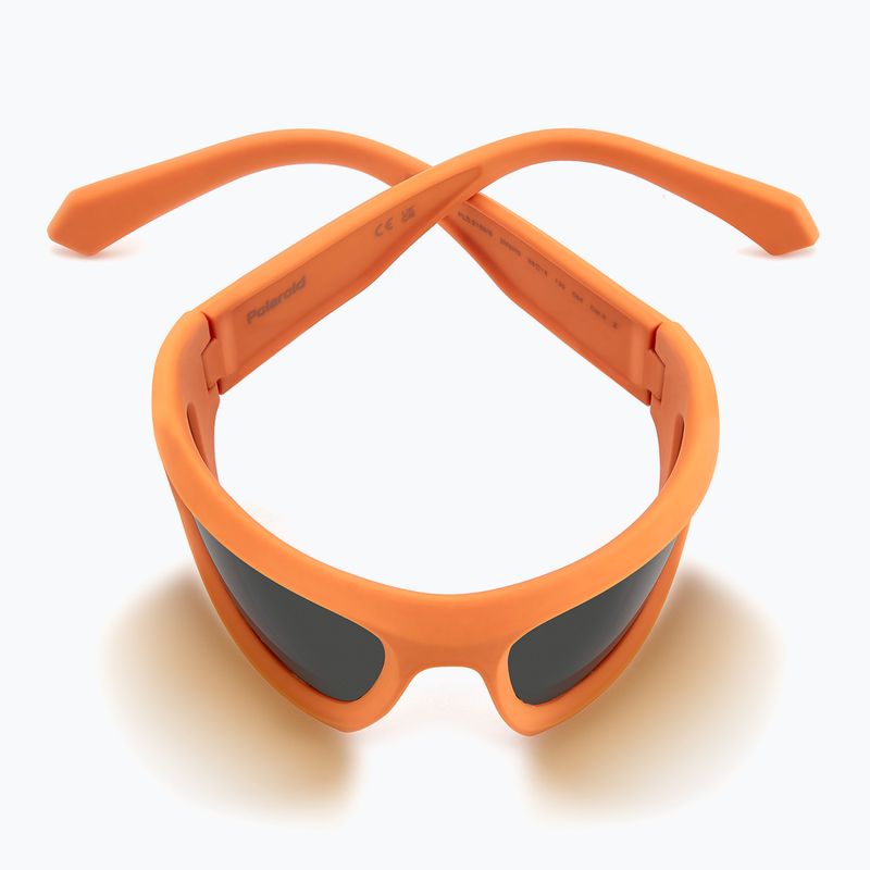 Polaroid PLD 2165/S matte orange/grey polarised sunglasses 8