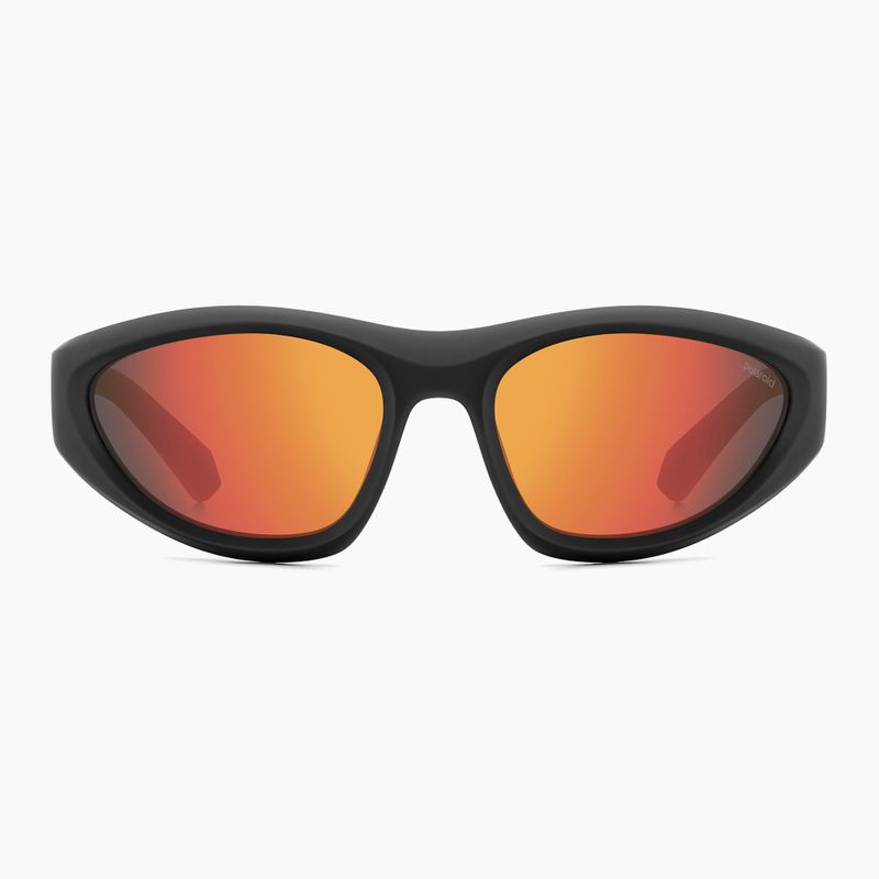 Polaroid PLD 2165/S matte black red/red multilayer polarised sunglasses 3