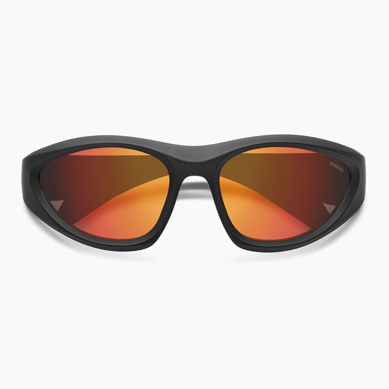 Polaroid PLD 2165/S matte black red/red multilayer polarised sunglasses 4