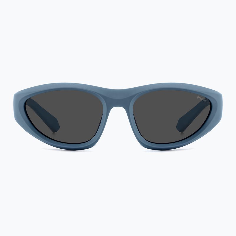 Polaroid PLD 2165/S matte blue/grey polarised sunglasses 3
