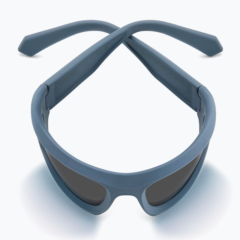 Polaroid PLD 2165/S matte blue/grey polarised sunglasses 8