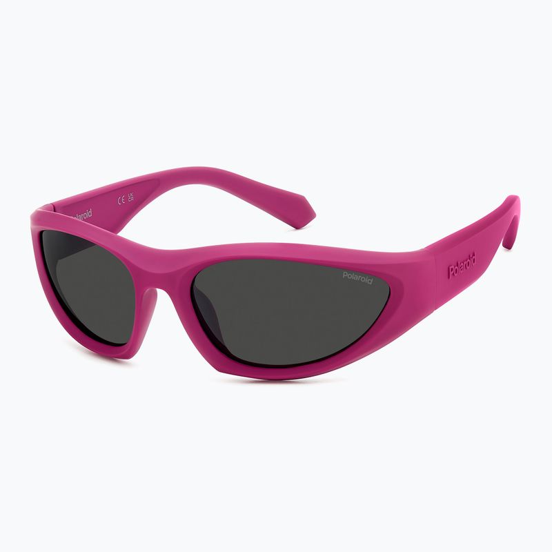 Polaroid PLD 2165/S matte fuchsia/grey polarised sunglasses 2