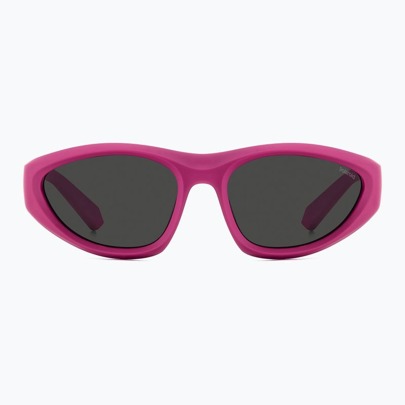 Polaroid PLD 2165/S matte fuchsia/grey polarised sunglasses 3
