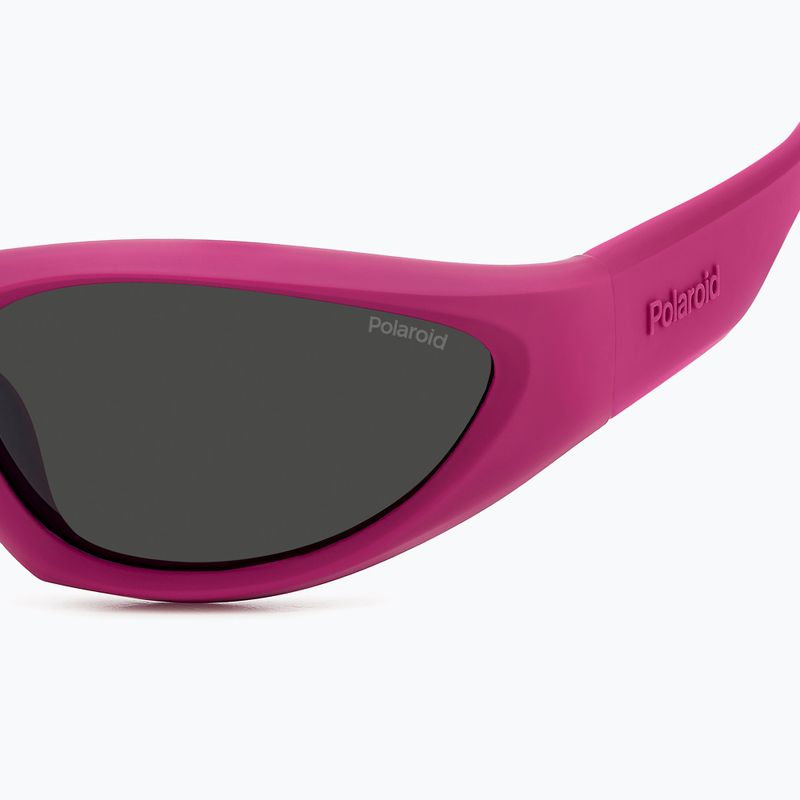 Polaroid PLD 2165/S matte fuchsia/grey polarised sunglasses 7