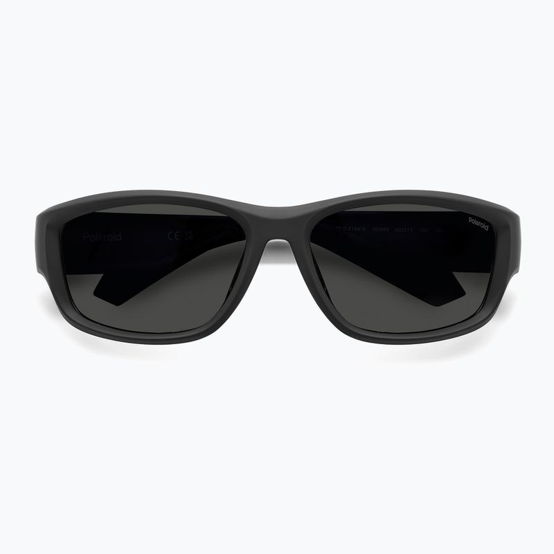 Polaroid PLD 2166/S matte black/grey polarised men's sunglasses 4