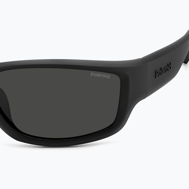 Polaroid PLD 2166/S matte black/grey polarised men's sunglasses 7