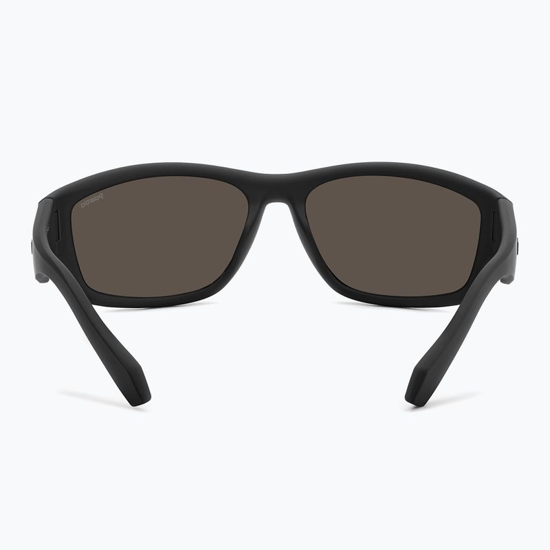 Polaroid PLD 2166/S matte black blue/blue mirror polarised men's sunglasses 5