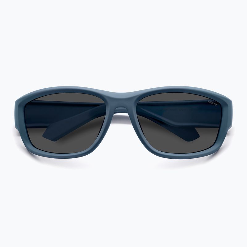 Polaroid PLD 2166/S matte blue/grey polarised men's sunglasses 4