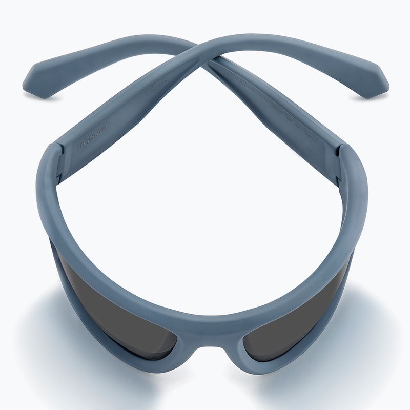 Polaroid PLD 2166/S matte blue/grey polarised men's sunglasses 8