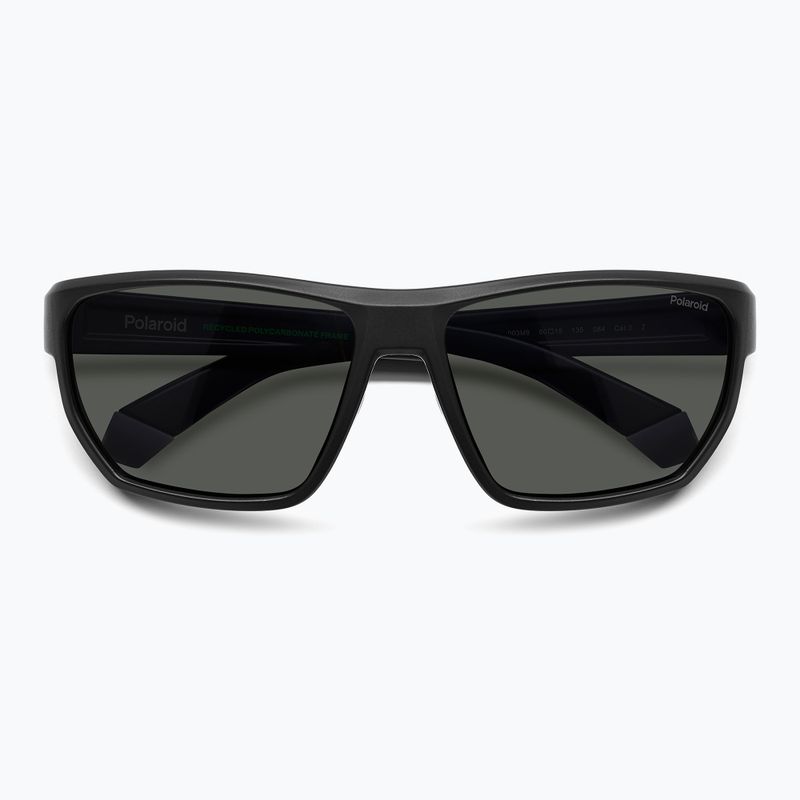 Polaroid PLD 7057/S matte black/grey polarised men's sunglasses 4
