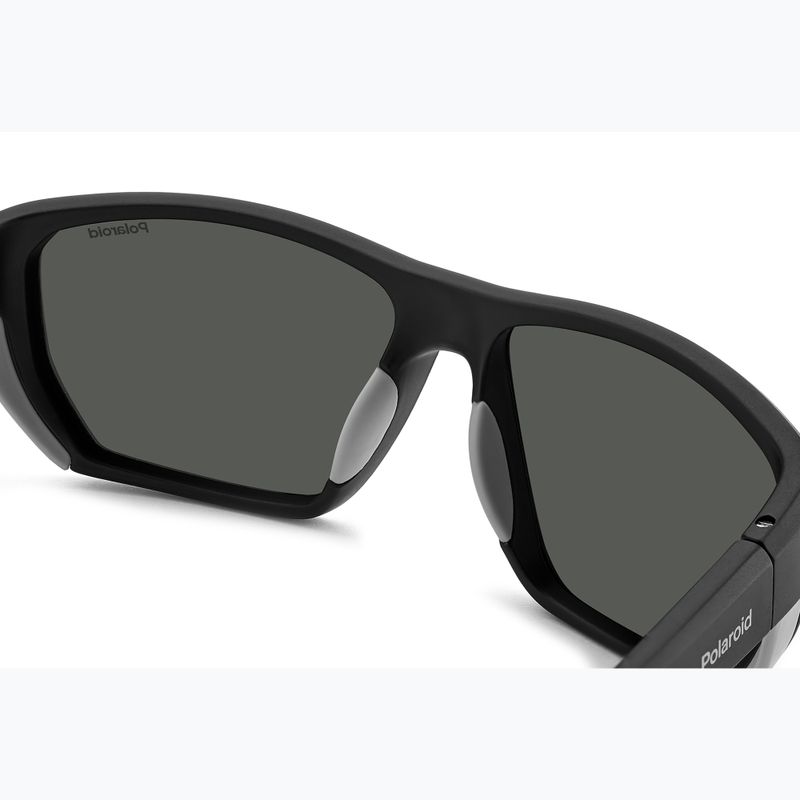 Polaroid PLD 7057/S matte black/grey polarised men's sunglasses 7