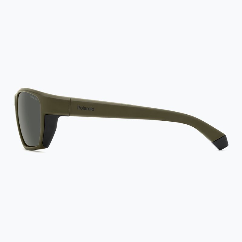 Polaroid PLD 7057/S matte green/grey polarised men's sunglasses 5
