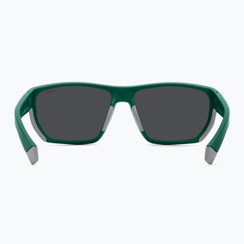 Polaroid PLD 7057/S matte teal/greygreen mirror polarised men's sunglasses 5