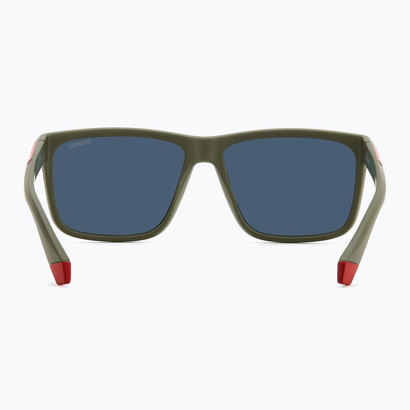 Polaroid PLD 2164/S military green/red multilayer polarised men's sunglasses 5