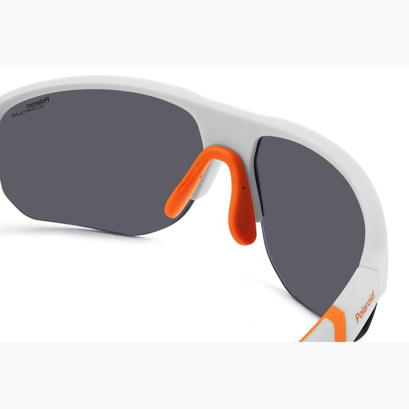 Polaroid PLD 7059/S matte white/red multilayer polarized hc men's sunglasses 7