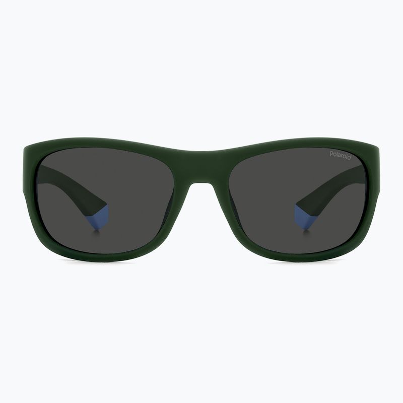 Polaroid PLD 8064/S green/grey polarised children's sunglasses 3