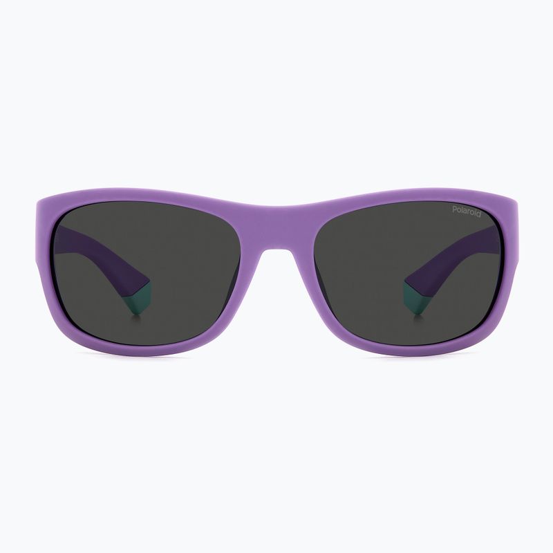 Polaroid PLD 8064/S violet/grey polarised children's sunglasses 3