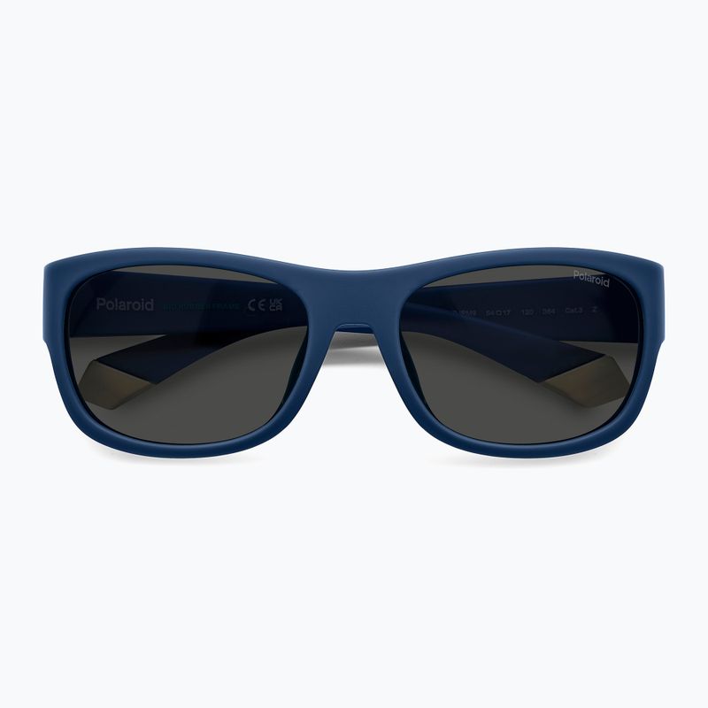 Polaroid PLD 8064/S blue/grey polarised children's sunglasses 4
