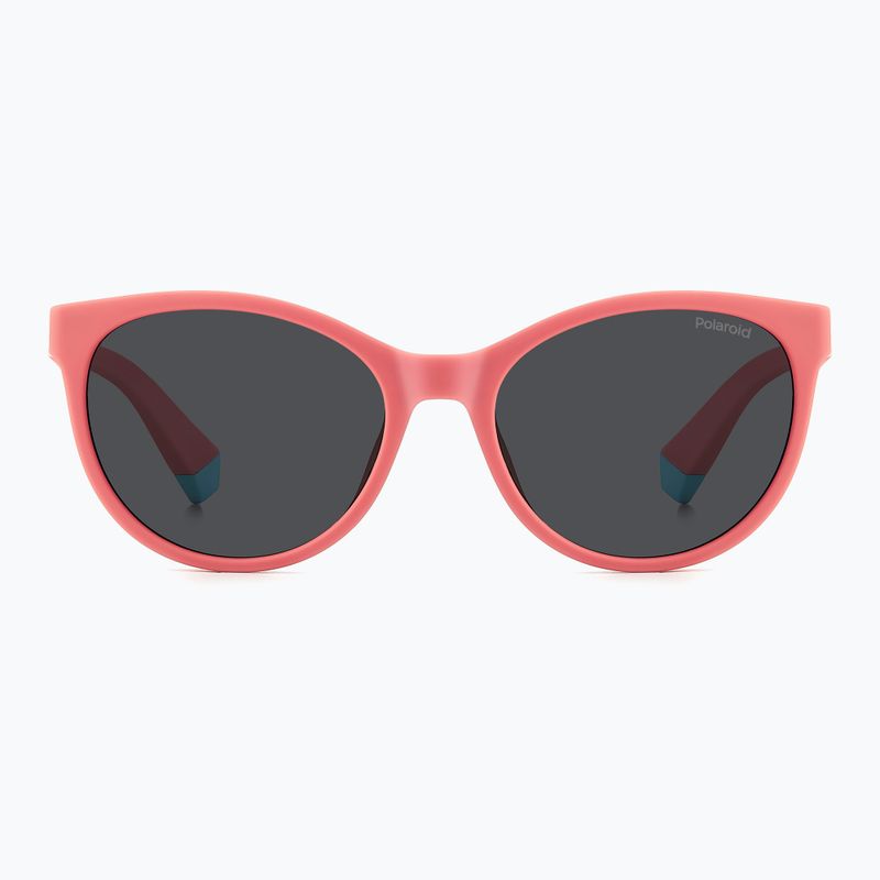 Polaroid PLD 8065/S coral/grey polarised children's sunglasses 3