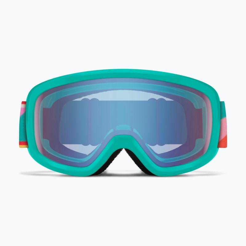 Ski goggles Smith Snowday Jr jade formations/blue sensor mirror 6