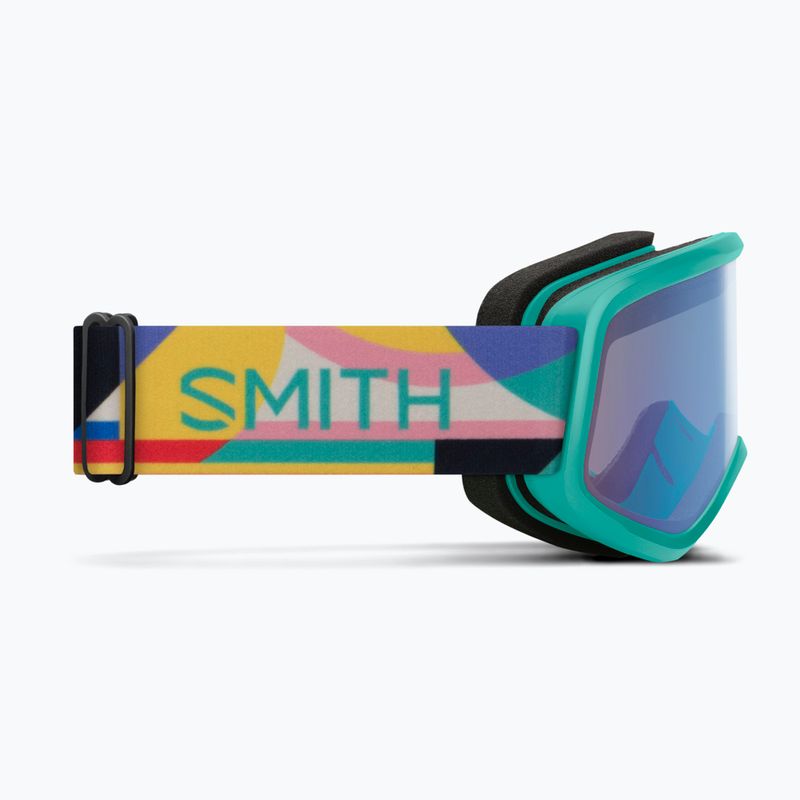 Ski goggles Smith Snowday Jr jade formations/blue sensor mirror 8