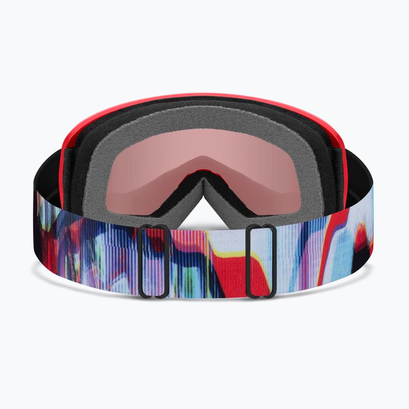 Ski goggles Smith Snowday Jr patrol mixed signals/ignitor mirror 7