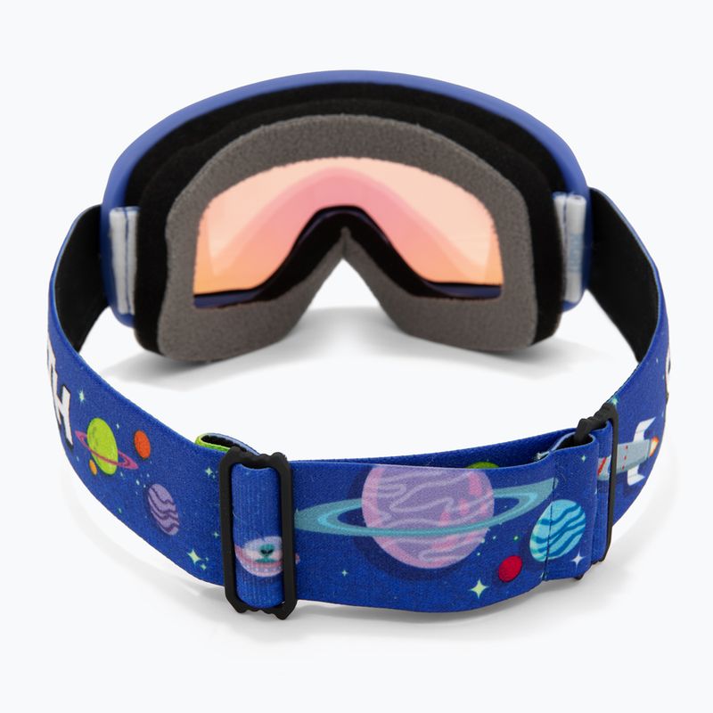 Ski goggles Smith Snowday Jr supernova rockets/blue sensor mirror 3