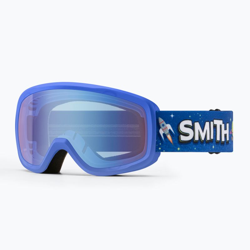 Ski goggles Smith Snowday Jr supernova rockets/blue sensor mirror 5