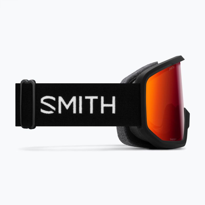 Ski goggles Smith Transfer black/red sol-x mirror 3