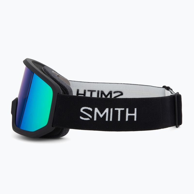 Ski goggles Smith Transfer black/green sol-x mirror 4