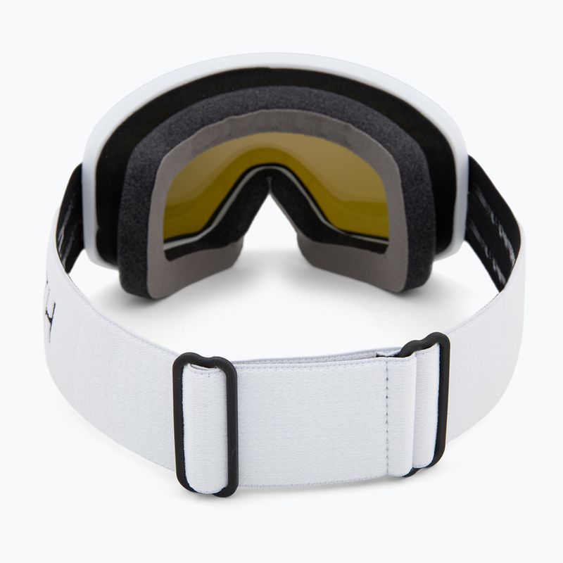 Ski goggles Smith Transfer white/red sol-x mirror 3