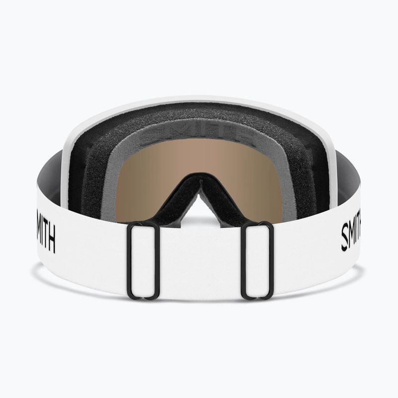 Ski goggles Smith Transfer white/red sol-x mirror 7